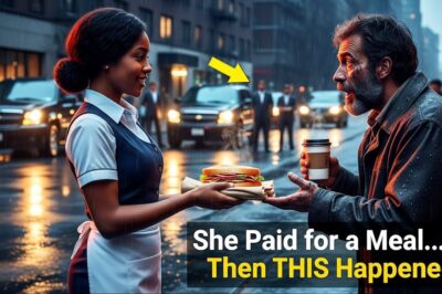 Black Waitress Pays for Homeless Man’s Meal — Hours Later, 5 Black SUVs Arrive at Her House