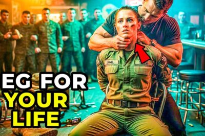 “Don’t Even Try to Run!” Marines Cornered Her in a Bar, Not Knowing She Was a Navy SEAL.
