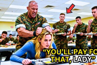 A US Marine Shoved Her in the Mess Hall — Unaware She Outranked Everyone Watching