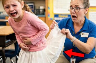 A 5-year-old girl refuses to sit down at school — the teacher lifts her skirt, she starts to cry and calls 112.
