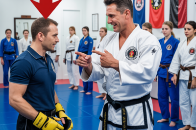 A Black Belt Mocked a Janitor Dad to Spar—Until the Dojo Learned Who the Quiet Man Really Was