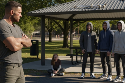 I Watched Three Bullies Throw My Paralyzed Daughter’s Crutches on a Roof—They Didn’t Know Her Dad Was a Special Ops Vet Watching From the Parking Lot.