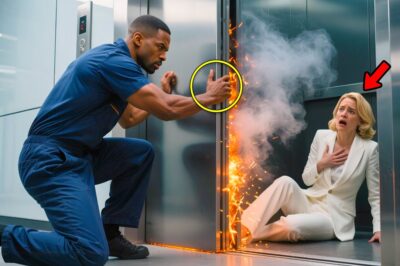 Single Black Dad Rescues a CEO Stuck in Elevator, Days Later, Her Words Leave Him Speechless