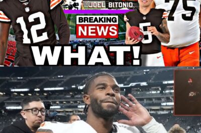 “Joel Bitonio Drops SHOCKING Claim About Shedeur Sanders — Browns Fans Can’t Believe It!”