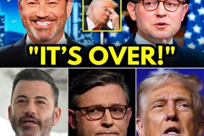 BREAKING: Mike Johnson ERUPTS After Jimmy Kimmel EXPOSES Him & TRUMP On LIVE TV — The Stunning On-Air Takedown That Sends the GOP Into TOTAL PANIC