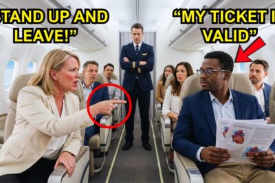 White Woman Demanded a Black Man Leave First Class — Minutes Later, Everyone Stood to Honor Him