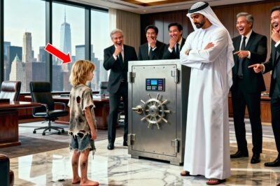 “OPEN THE SAFE AND $100M WILL BE YOURS!!” JOKED THE BILLIONAIRE, BUT THE POOR GIRL SURPRISED HIM…