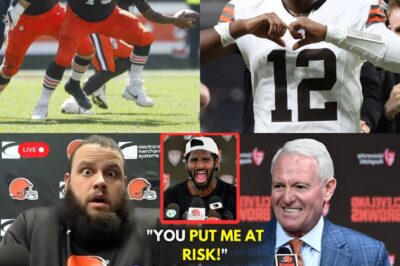 “NFL Chaos Erupts After Joel Bitonio’s Shocking 4th-Down Slip — What He Did to Shedeur Sanders Has Fans Losing Their Minds!”
