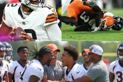 “You Won’t Believe What Shedeur Sanders Did After Jerry Jeudy Snapped — Practice Chaos Caught on Camera!”