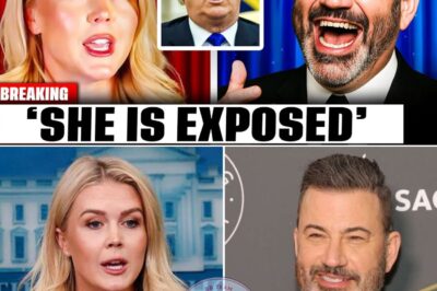 Trump ERUPTS After Jimmy Kimmel EXPOSED Karoline Leavitt’s and His Dark Secrets On Live TV