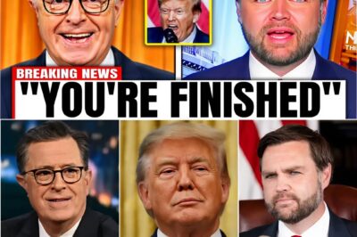 BREAKING: JD VANCE MELTS DOWN After Stephen Colbert EXPOSES Him & Trump LIVE On Air — The Brutal Late-Night Takedown That Sent MAGA World Into Total CHAOS