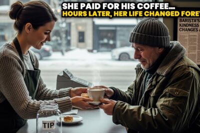 She Paid for the Veteran’s Coffee — Hours Later, Her Boss Called Her in Tears