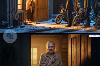 Elderly Widow Shelters 20 Freezing Bikers, Next Morning 1000 Hells Angels Stops Outside Her Door