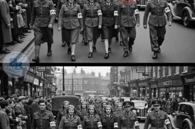 German Women POWs Shocked to Visit British Cities Without Being Chained