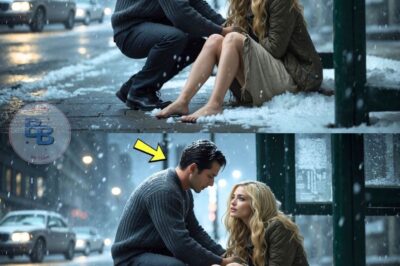 He Offered His Jacket to a Shivering Woman at the Bus Stop—Not Knowing She Was a CEO Who…