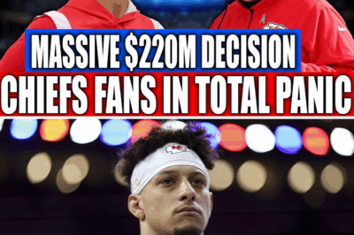 The $220 Million Line: Salary Cap Crisis Puts Chiefs in Life-or-Death Situation, Threatening to Fracture the NFL’s Greatest Dynasty