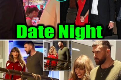 Taylor Swift Stuns in Red on Romantic NYC Date Night with Fiancé Travis Kelce