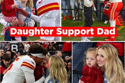 Daddy’s Biggest Fan: Sterling Skye Steals the Show on the Sidelines While Bronze Brings the Thanksgiving Laughs