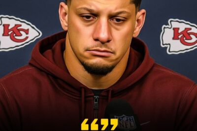 MAHOMES EXPLODES: “PATHETIC” – IS THE NFL OFFICIATING RIGGED AGAINST THE CHIEFS?