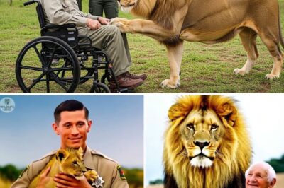 Man in Wheelchair Visits Lion He Rescued Years Ago, What Happened Next Brought Everyone to Tears!