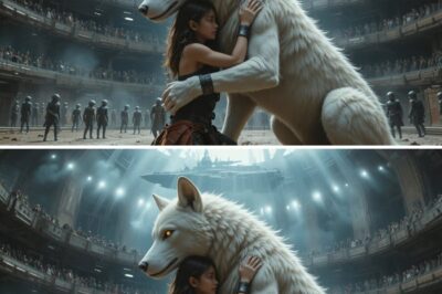 Galactic Aliens Fed an 8-Year-Old Human Girl to Their Albino Fiercest Wolf Only to Realize She