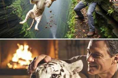 Albino White Tiger Thrown Off Cliff by Fellow Tiger – You’ll Cry When You See What Saved It!