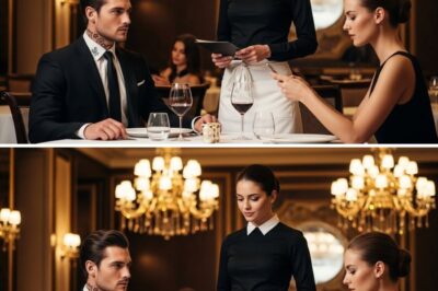 Waitress Slipped a Note to the Mafia Boss — “Your Fiancée Set a Trap. Leave now.”