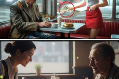 A Kind Waitress Paid for an Old Man’s Coffee—Never Knowing He Was a Billionaire Looking …