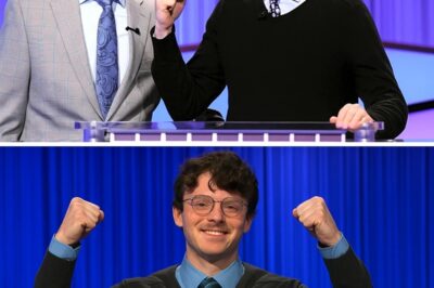 “IS HARRISON WHITAKER THE JEOPARDY! SUPER CHAMPION?” — AMERICA IS STUNNING AS THE RESULT IS REVEALED, EVEN THOUGH HE HAS STOP, WITH HIS RECORDS AND UNEXPECTED ABILITY! Viewers hold their breath as Harrison answers seemingly impossible questions correctly, turning each round into a showcase of his intellect. From tense silences to lightning-fast answers, audiences across the country debate whether he truly has the “super champion” credentials. Each victory cements Harrison’s legend — a talent as rare as Jeopardy! has ever seen.