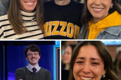 ‘I’VE SEEN MY SON WORK OUT ALL HIS LIFE… BUT TONIGHT, HE ACHIEVED SOMETHING HE’S ALWAYS DREAMED OF.’— Harrison Whitaker’s mother’s choked words as her son ascended to the top of the Jeopardy! super champion ranks, leaving America speechless. Harrison’s mother suddenly spoke up, revealing the quiet journey behind the storm-topping victory. Her tearful confessions not only moved the audience but also illuminated Harrison’s entire success story. From a boy who once doubted himself to a television phenomenon with a historic winning streak, Harrison rewrote the Jeopardy! record in a way no one expected. And it was his mother’s words — genuine, warm, and full of pride — that made the win the show’s most shocking moment in years.