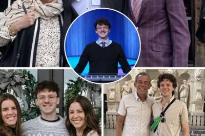 “HE’S A GENIUS WITH GENES TO MATCH!” — Harrison Whitaker, Jeopardy’s New Champion, Wows the Nation, and Fans Breathe a Sigh of Relief Learning He’s the Son of TWO Professors.