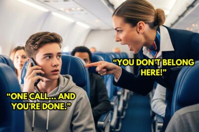 Flight Attendant Shouts At A Little Boy — He Makes One Call, And The Entire Fleet Grounds