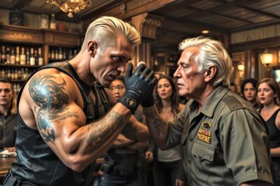 Biker Punches 85-Year-Old Veteran — 30 Minutes Later, His Son Arrives With a Military Strike Team