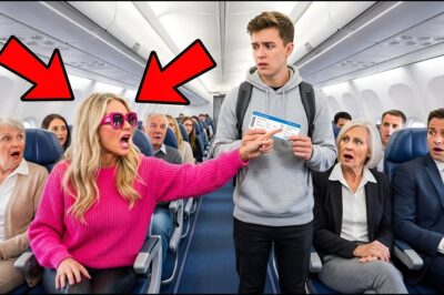 “Karen STOLE My Airplane Seat—But the Flight Attendant Shut Her Down!”