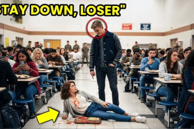 Bullies Knocked New Girl Down in Cafeteria — Entire Marine Platoon Stood Up From Their Tables