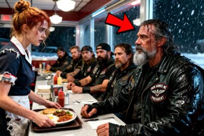 Poor Waitress Sheltered 10 Bikers From The Storm — Next Day, 999 Bikers Supported Her Restaurant