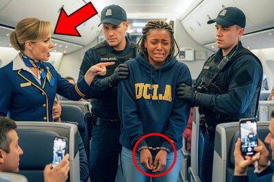 Black Teen Handcuffed Mid-Flight — Crew Freezes When Her CEO Father Walks In