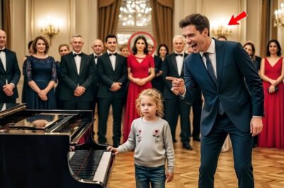 Millionaire Mocked the Little Girl: “Play and I’ll Adopt You” — But Her Music Left Him Speechless