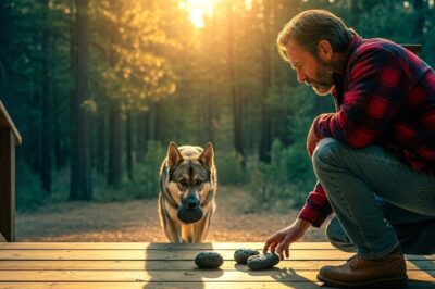 Dog Keeps Bringing Strange Rocks From Woods — Veteran Looks Closer And Finds They’re Worth A Fortune