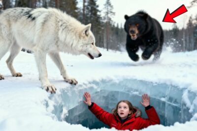 Little Girl Rescued a Wolf Pup from Another Wolf — 4 yrs Later She Returned and Faced the Unexpected