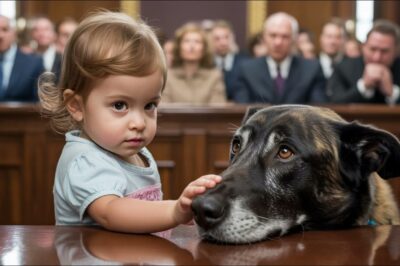3-Year-Old Speaks to Police Dog in Court — No One Was Prepared for Her Words
