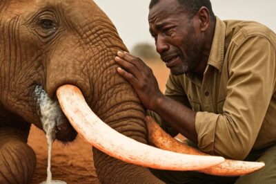 “DON’T LEAVE ME” – Poisoned Elephant’s Desperate Plea as Poachers Came for His Tusks