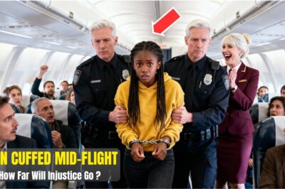 Black Teen Handcuffed on Plane — Crew Trembles When Her CEO Father Shows Up