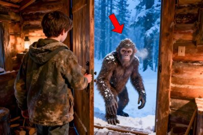 Baby Bigfoot Knocked on Mountain Boy’s Door Every Night, Then The Amazing Happened…
